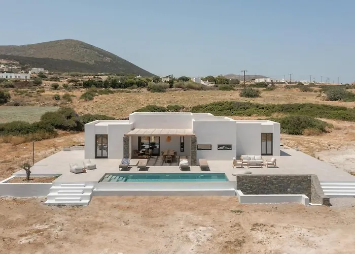 Near - 3br - Private Pool - Candia Сasa de vacaciones Naousa (Paros)